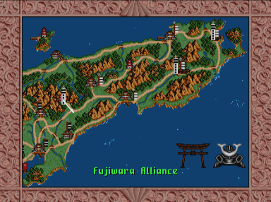 Lords of the Rising Sun screenshot 4 for TurboGrafx CD